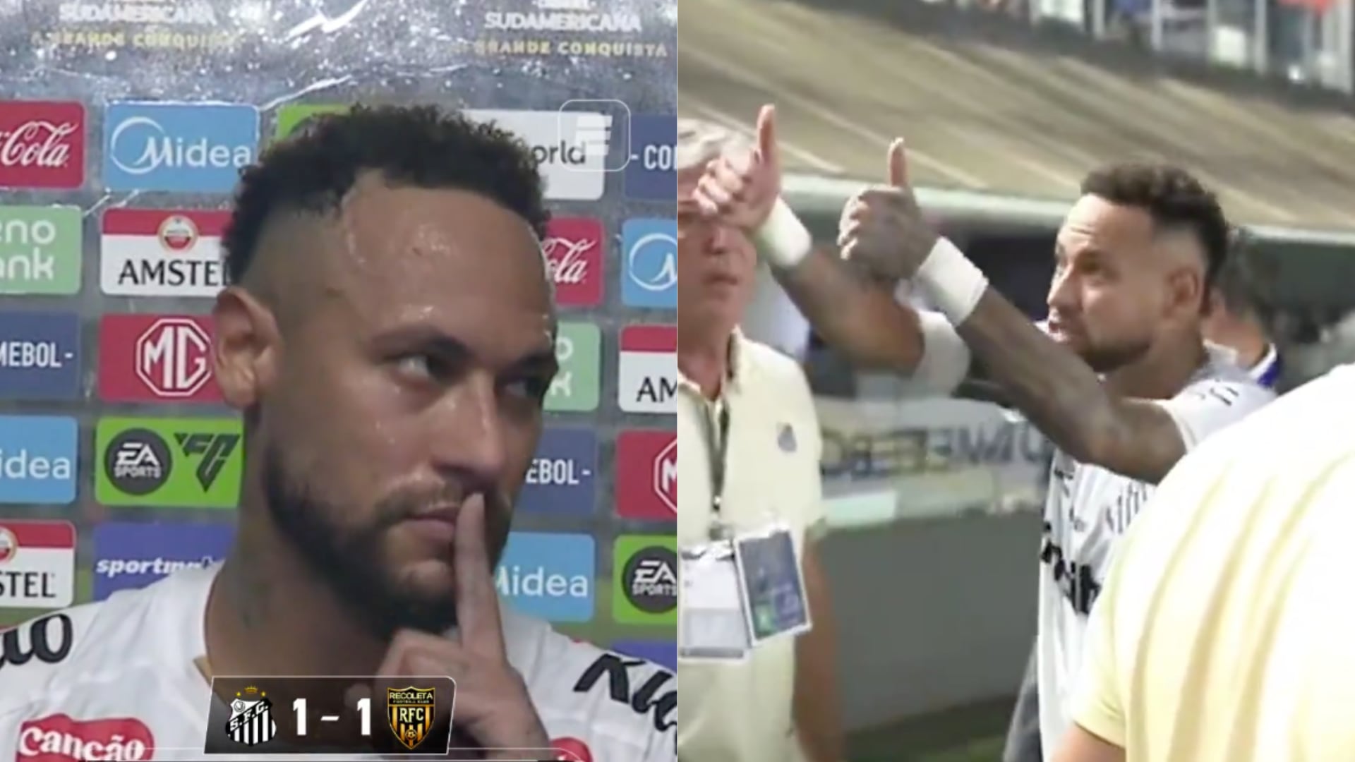 Neymar - Fotos: Capturas de pantalla de redes sociales el 15 de abril del 2026