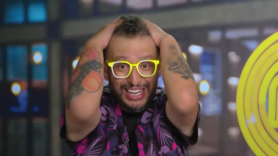 Luego de salvarse ocho veces Franko Bonilla finalmente fue eliminado y en el atril de ‘MasterChef Celebrity’, los chefs ni siquiera deliberaron.