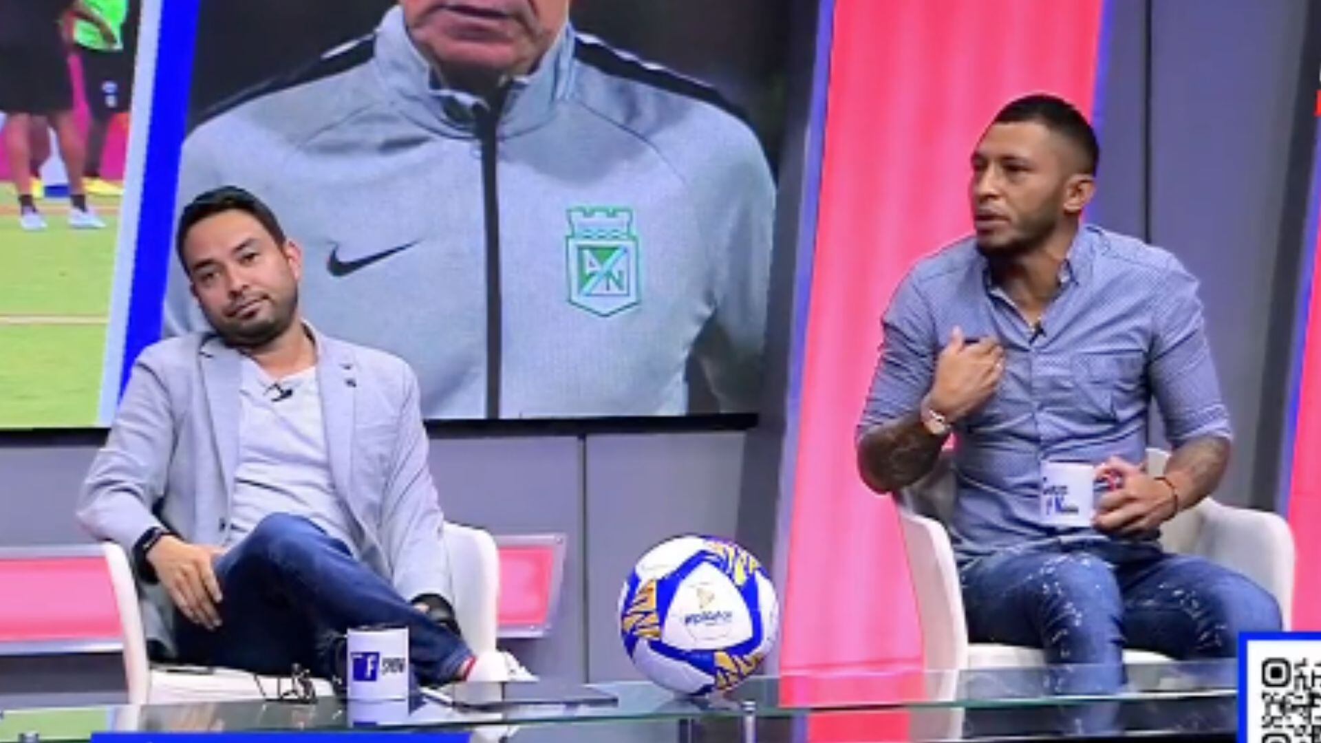 Carlos Valdés y su fuerte cruce con compañero de ESPN.