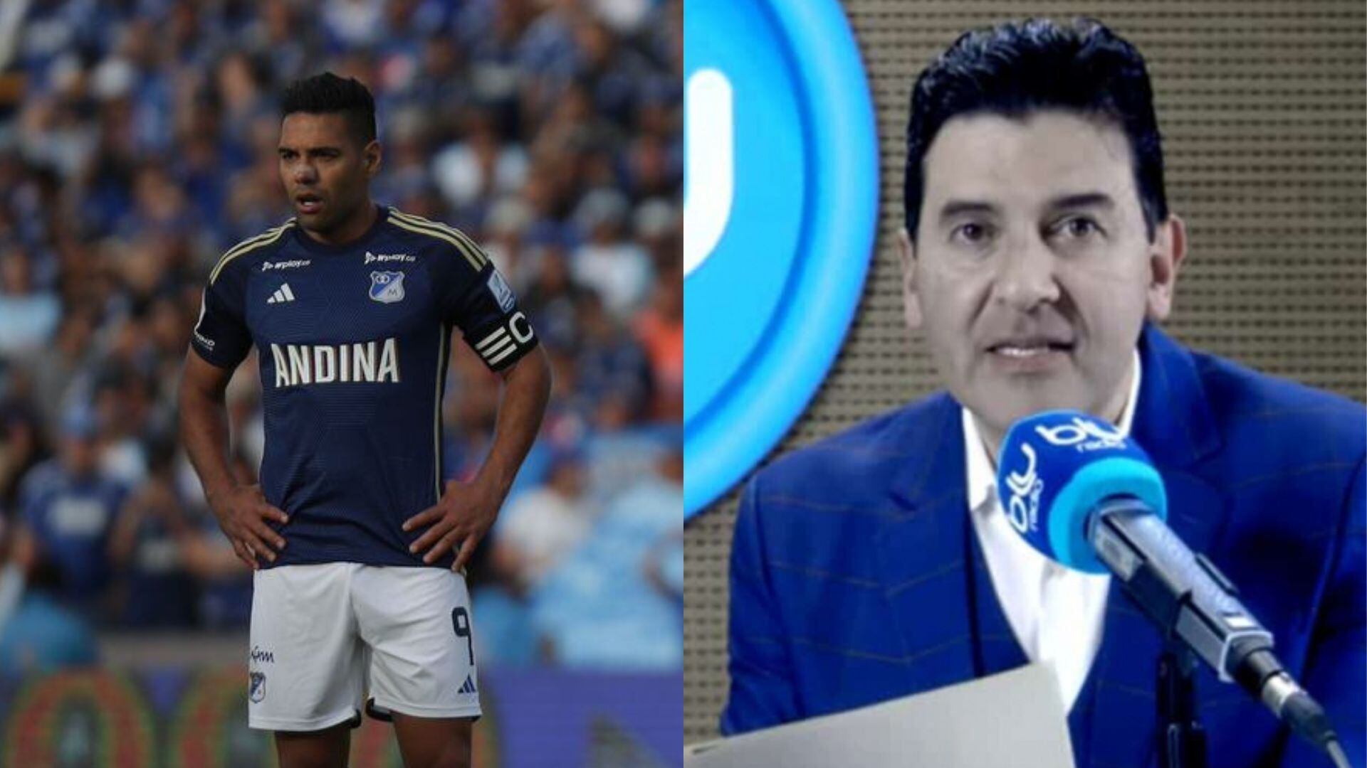 Falcao García y Néstor Morales