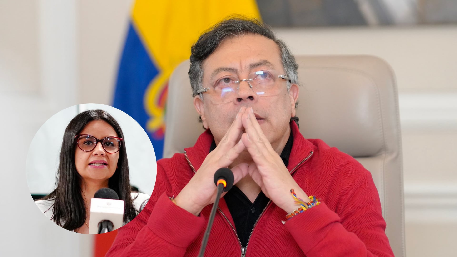 Petro habló de denuncias Angie Rodríguez