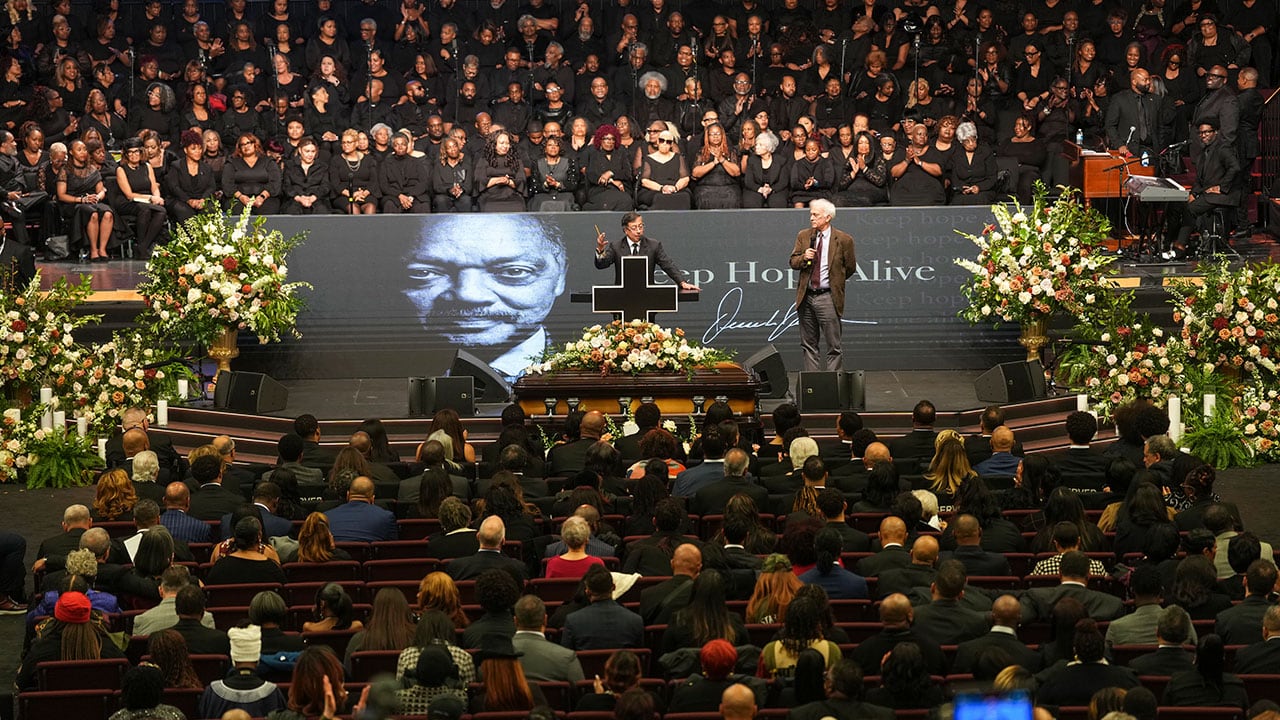 Intervención del presidente Gustavo Petro Urrego durante las exequias del Reverendo Jesse Jackson