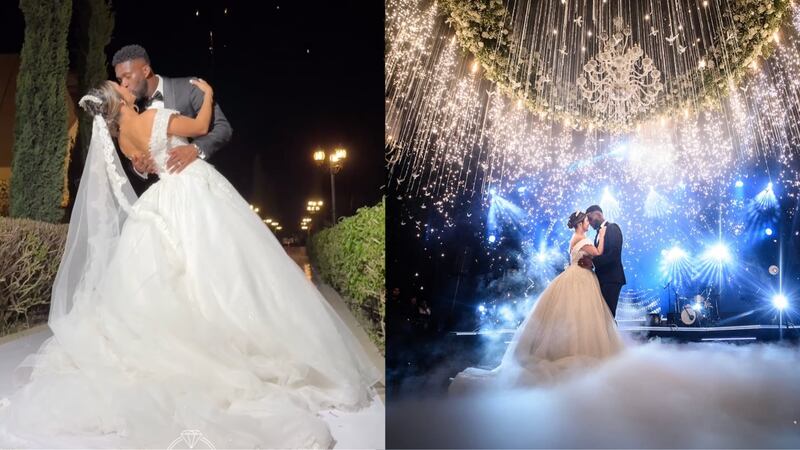 Jefferson Lerma también llegó al altar y celebró su boda por todo lo alto