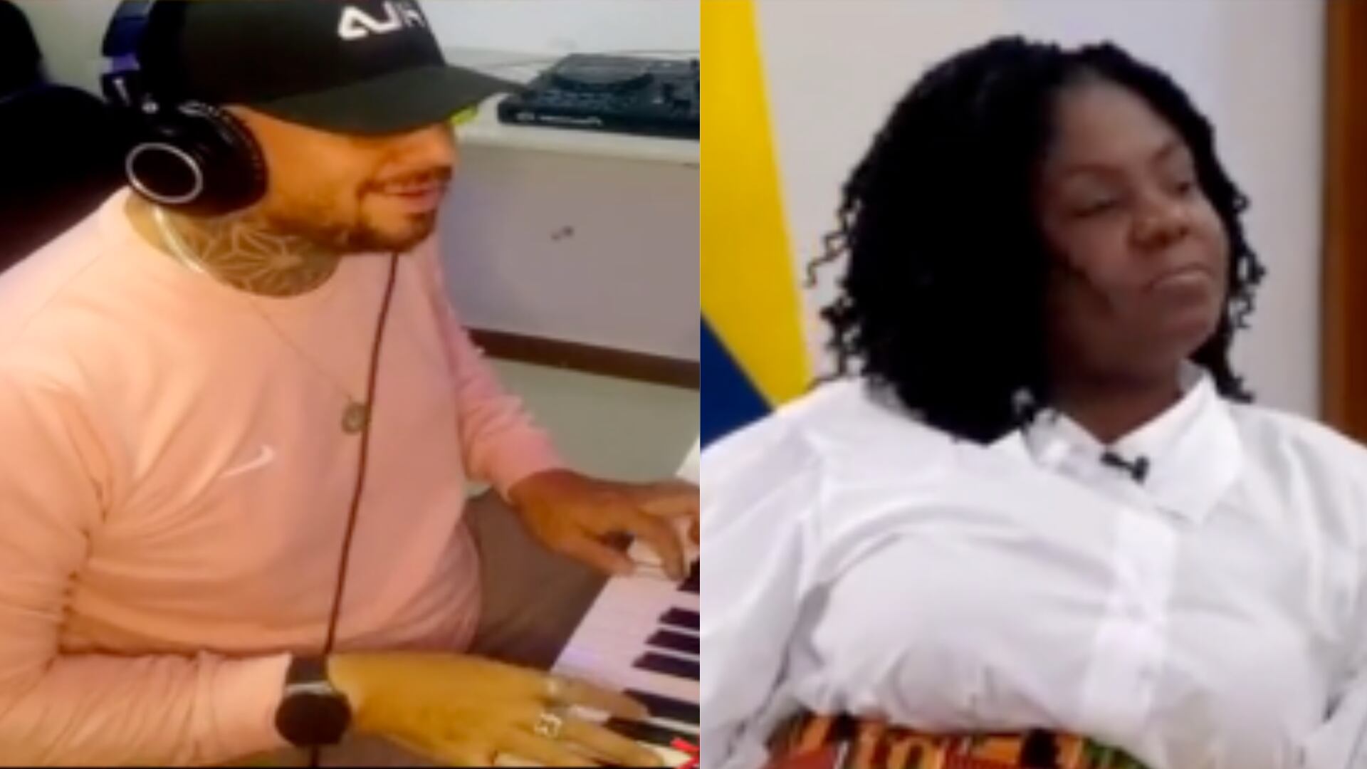 Francia Márquez escuchó su hit musical de 'El helicóptero' y le envío un mensaje al autor