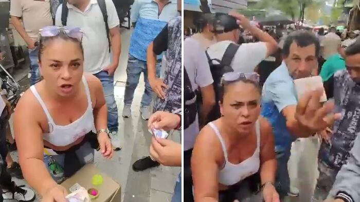 El Juego de la bolita en el centro de Medellín