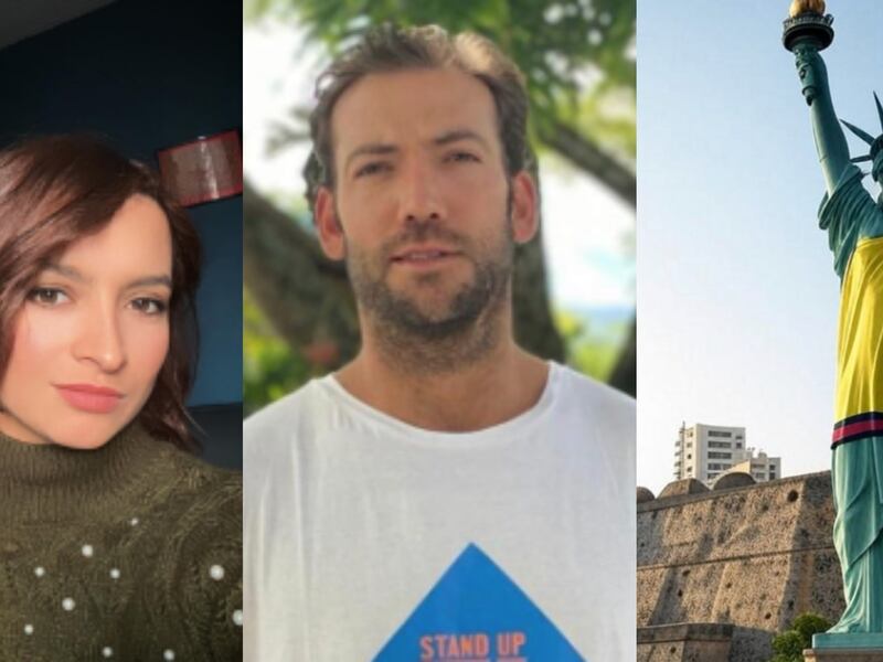 “Por eso amo a papá”: Andrea Petro defendió a su padre de la burla de Martín Santos sobre la Estatua de la Libertad