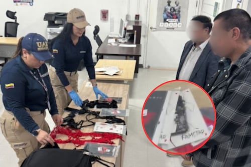 Frenan en El Dorado presunto turismo sexual: estadounidenses con lencería en su equipaje habrían intentado grabar a una menor en un vuelo