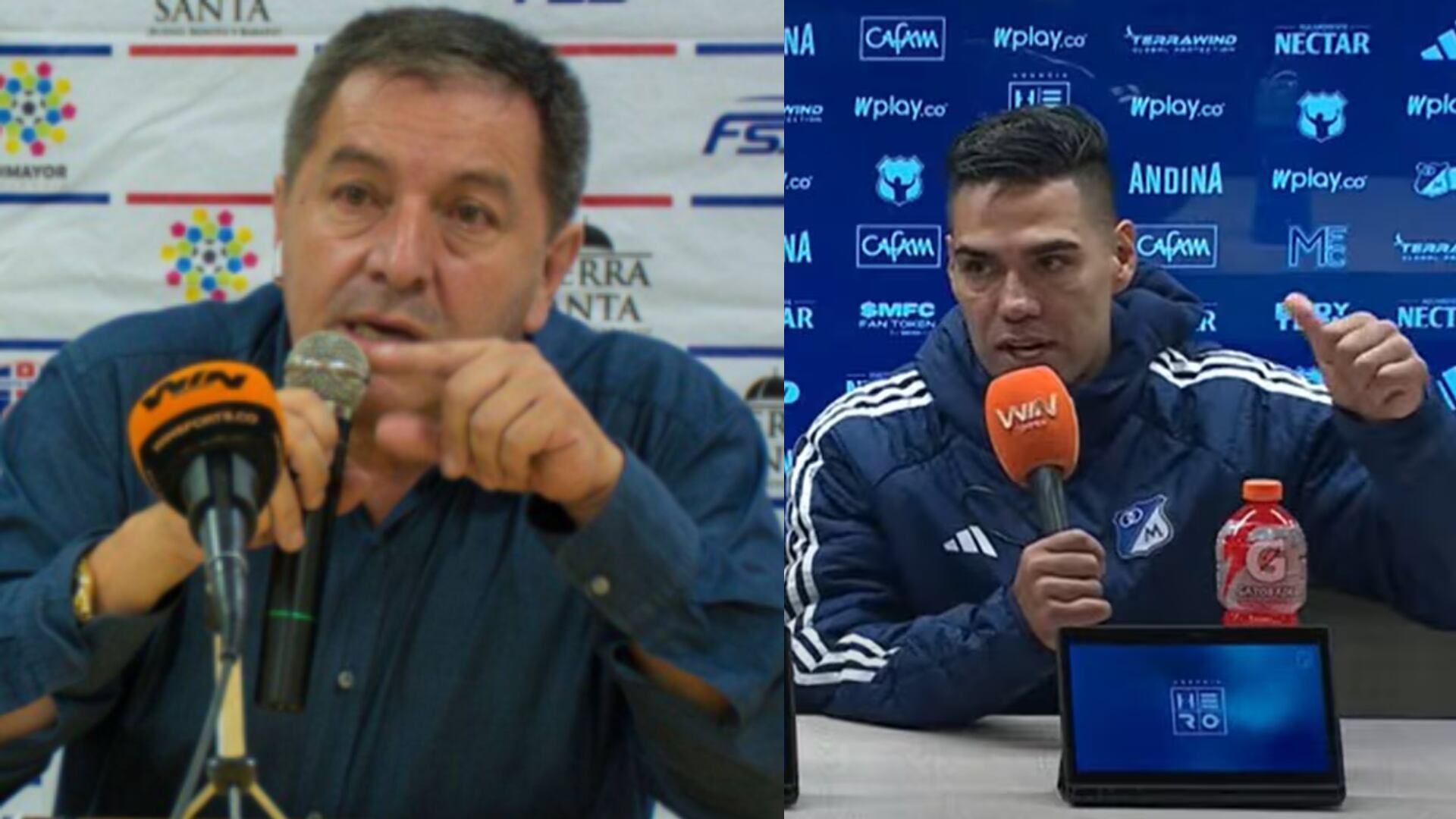 Eduardo Méndez le pidió a Falcao pedir disculpas por sus afirmaciones tras la derrota de Millonarios