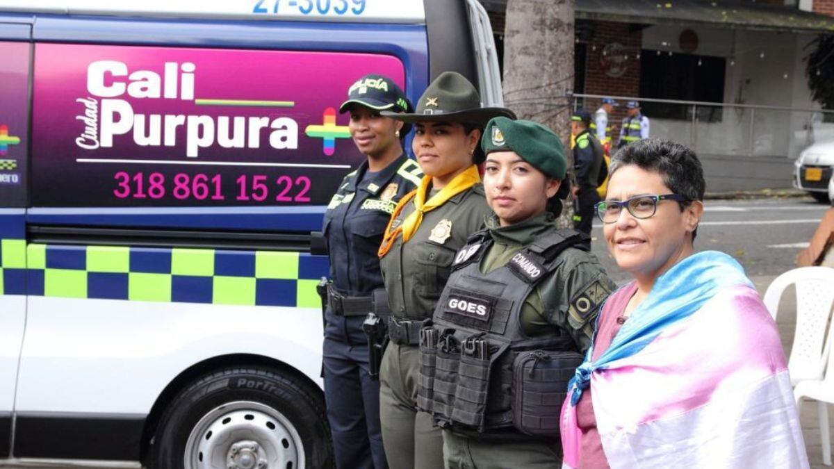 Patrulla púrpura Cali