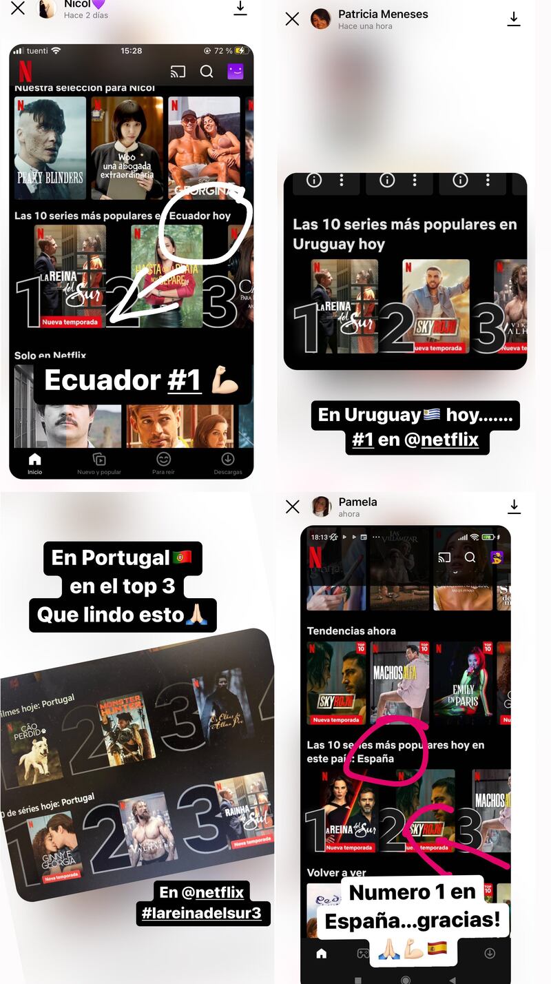 Lincoln Palomeque compartió el éxito que está teniendo la nueva temporada de 'La reina del sur'