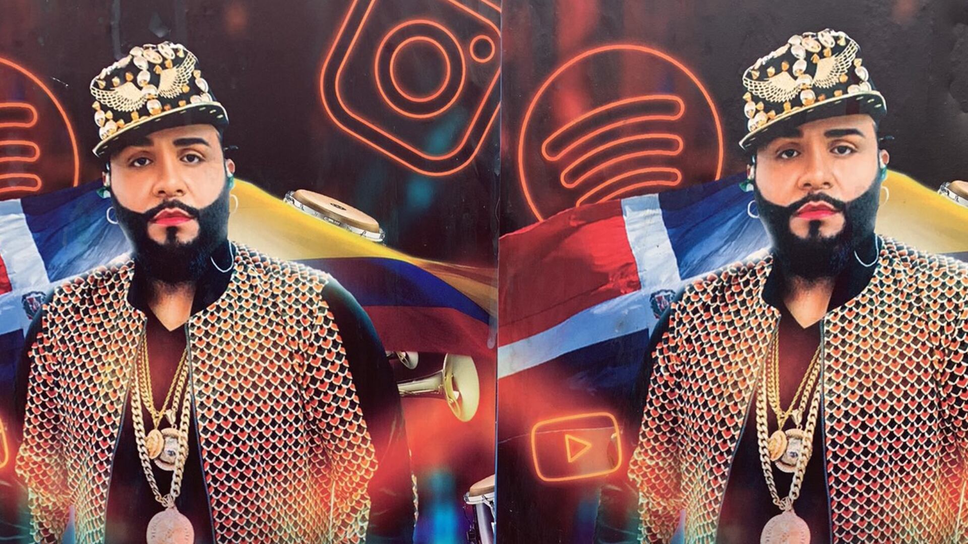 Este sujeto llenó de publicidad invasiva las calles de Bogotá