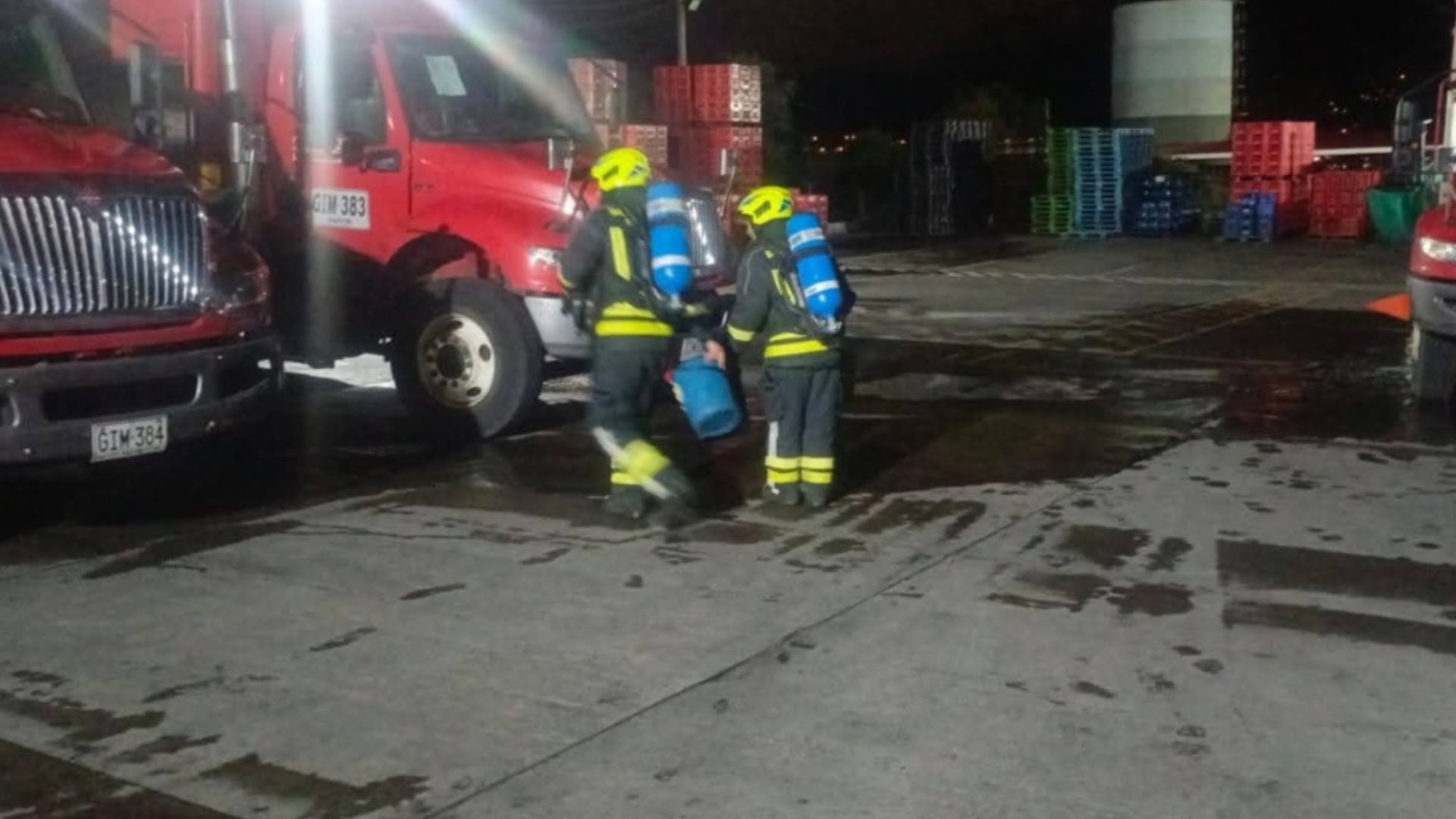 Explosión que afectó infraestructura de Femsa Coca Cola en Pasto.