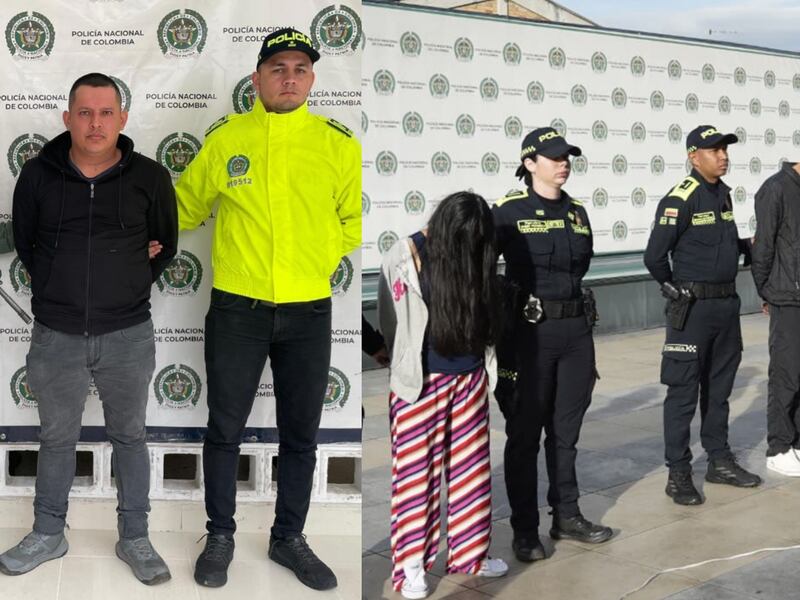 Capturan en Bogotá a peligrosos explosivistas de las disidencias de las Farc y el ELN, vinculados a atentados