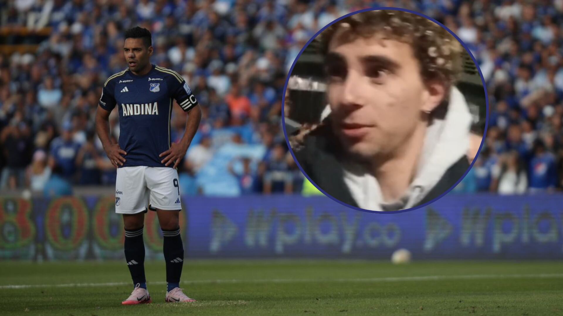 Hinchas de Millonarios se van en contra de Falcao