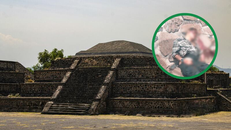 La Secretaría de Seguridad del Estado de México confirmó dos fallecidos —incluido el agresor— en la Pirámide de la Luna