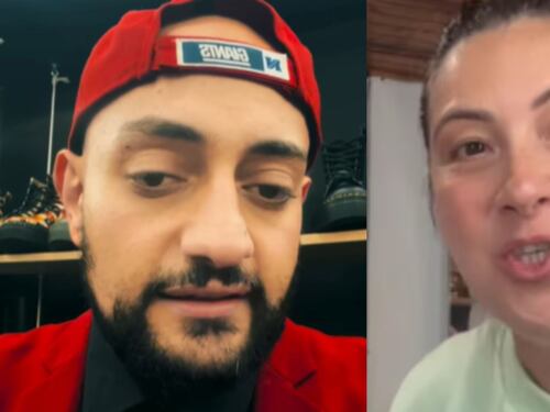 Ibrahim Salem mostró las fuertes amenazas que recibió tras hacer un chiste sobre la discapacidad de la hija de ‘Doña Toche’