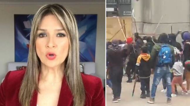 Vicky Dávila se pronuncia por las agresiones de los indígenas