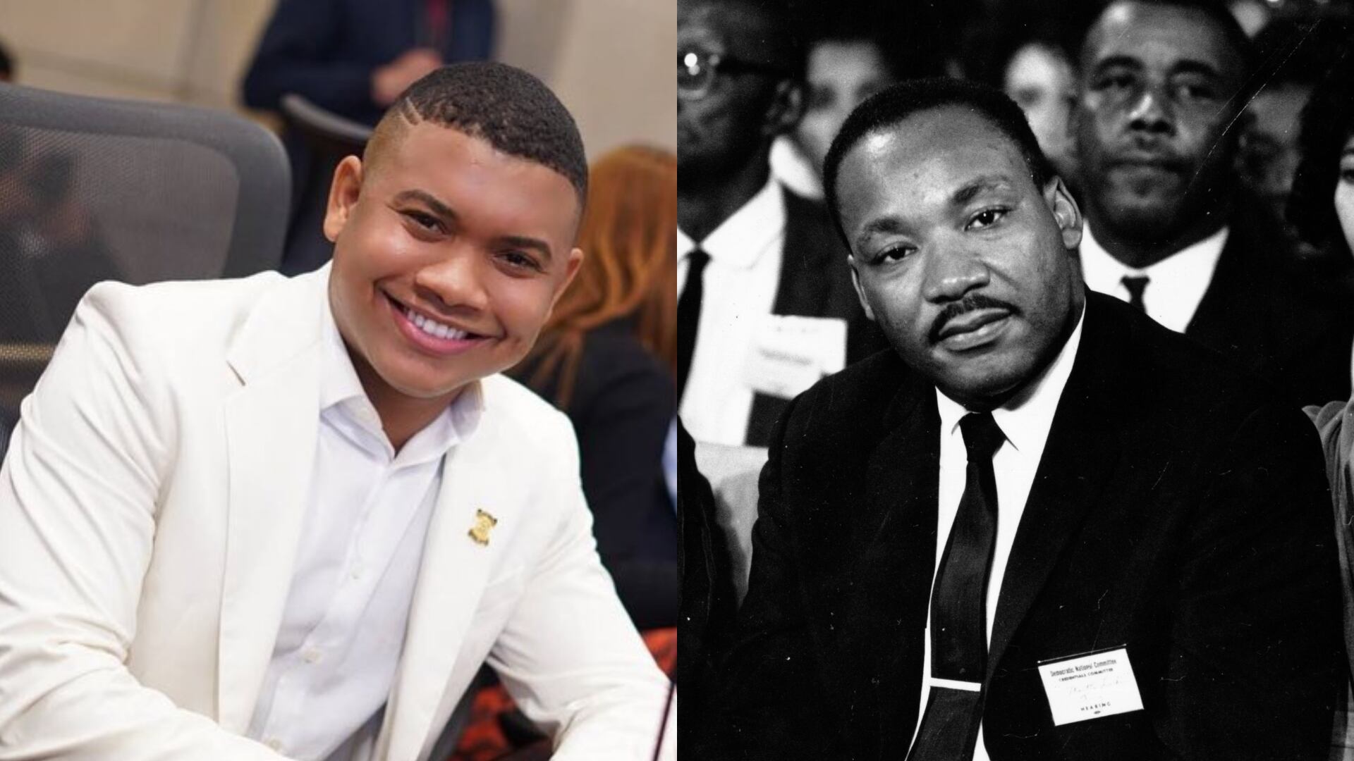 Compararon a Miguel Polo Polo con Martín Luther King