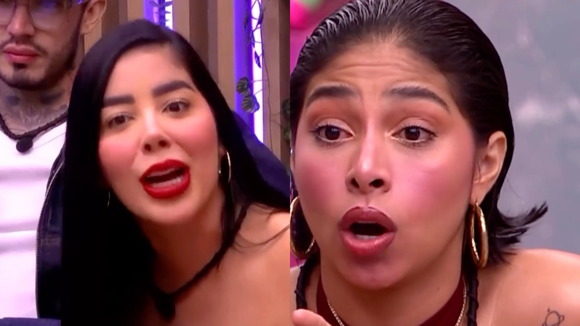 Mariana Zapata y Karola en La Casa de los Famosos