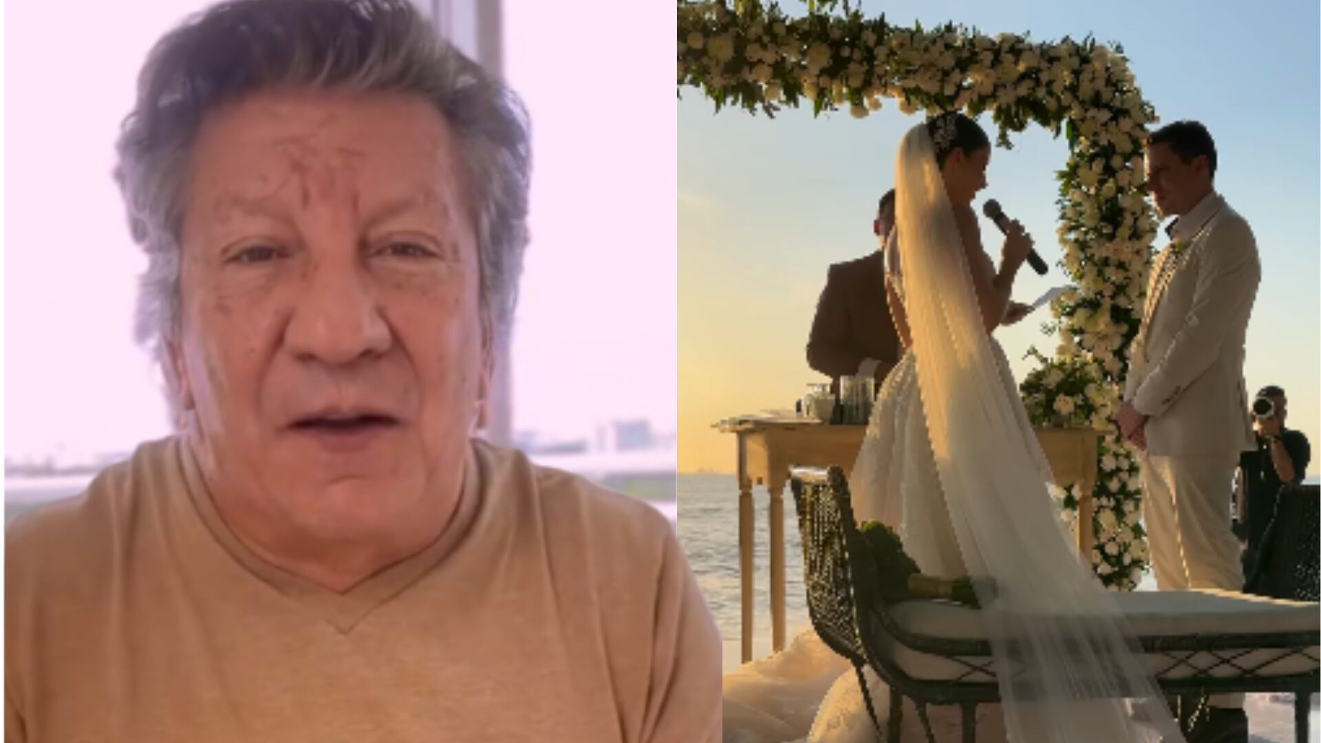 Hernán Orjuela y el matrimonio de su hija