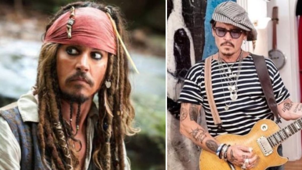 Volando y más guapo que nunca, Johnny Depp reapareció en los VMA's 2022