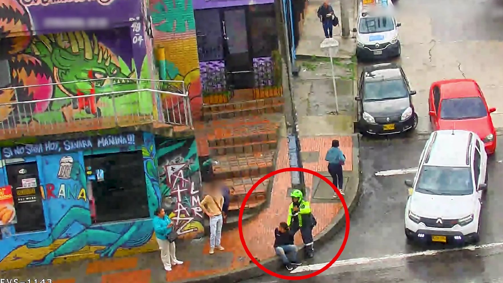 Cámaras de videovigilancia permitieron captura de ladrón que intentó hurtar a estudiante en la Séptima