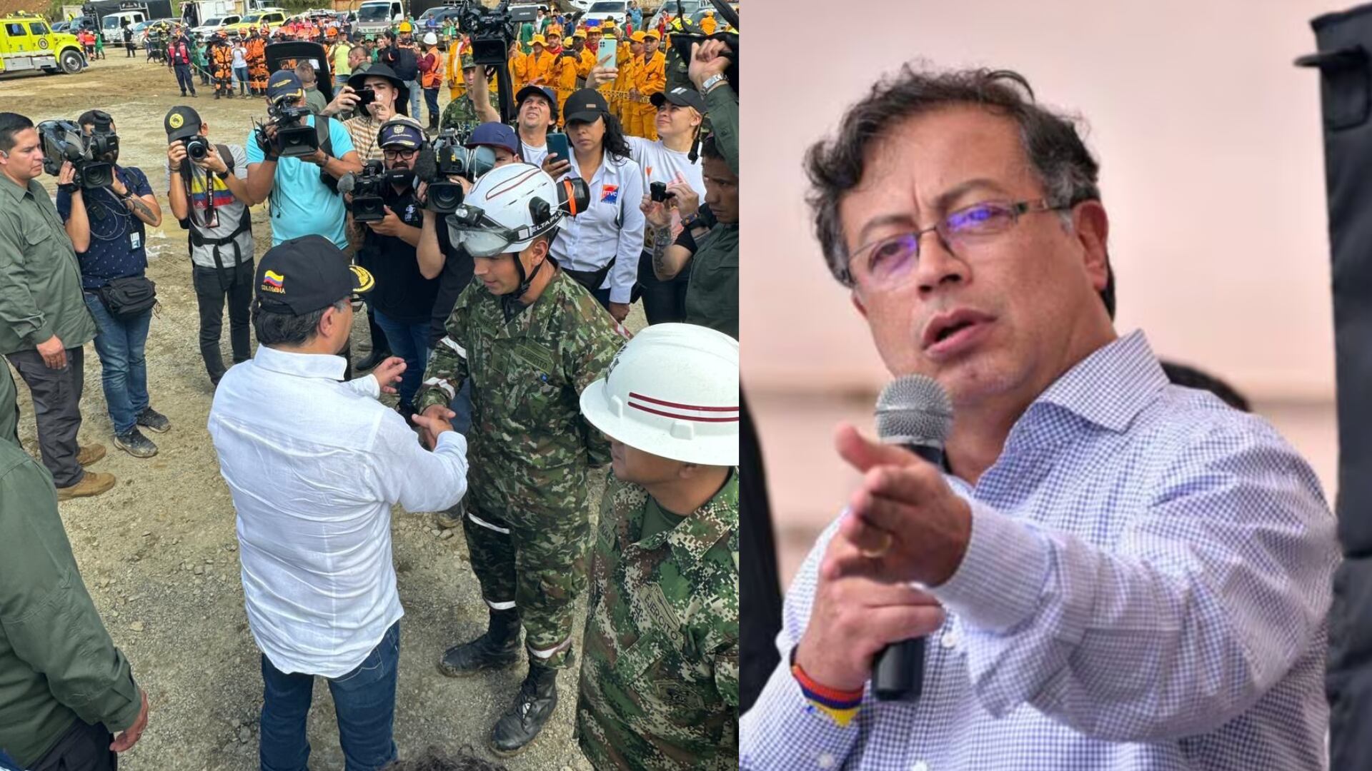 Presidente Gustavo Petro declaró desastre natural en Chocó para trasladar recursos a la zona afectada.
