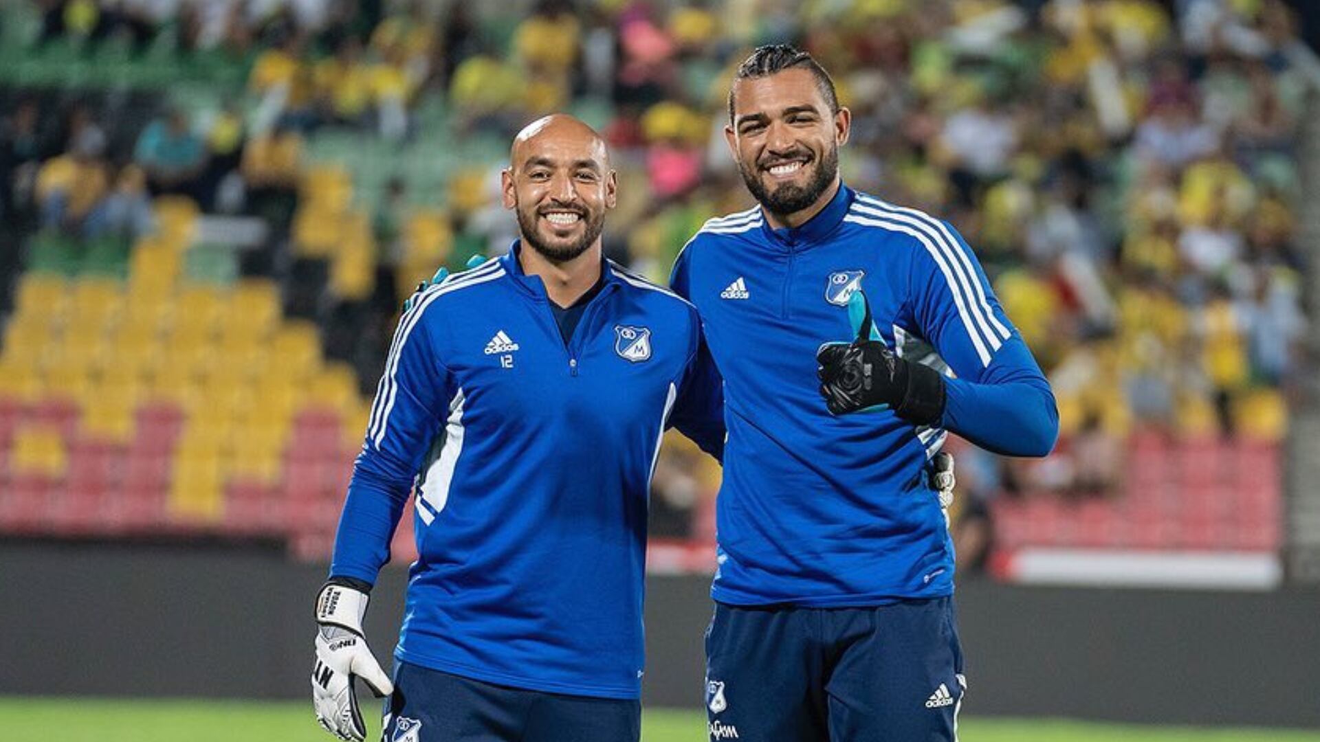 Diego Novoa casi llora en su primer partido como titular en Millonarios.