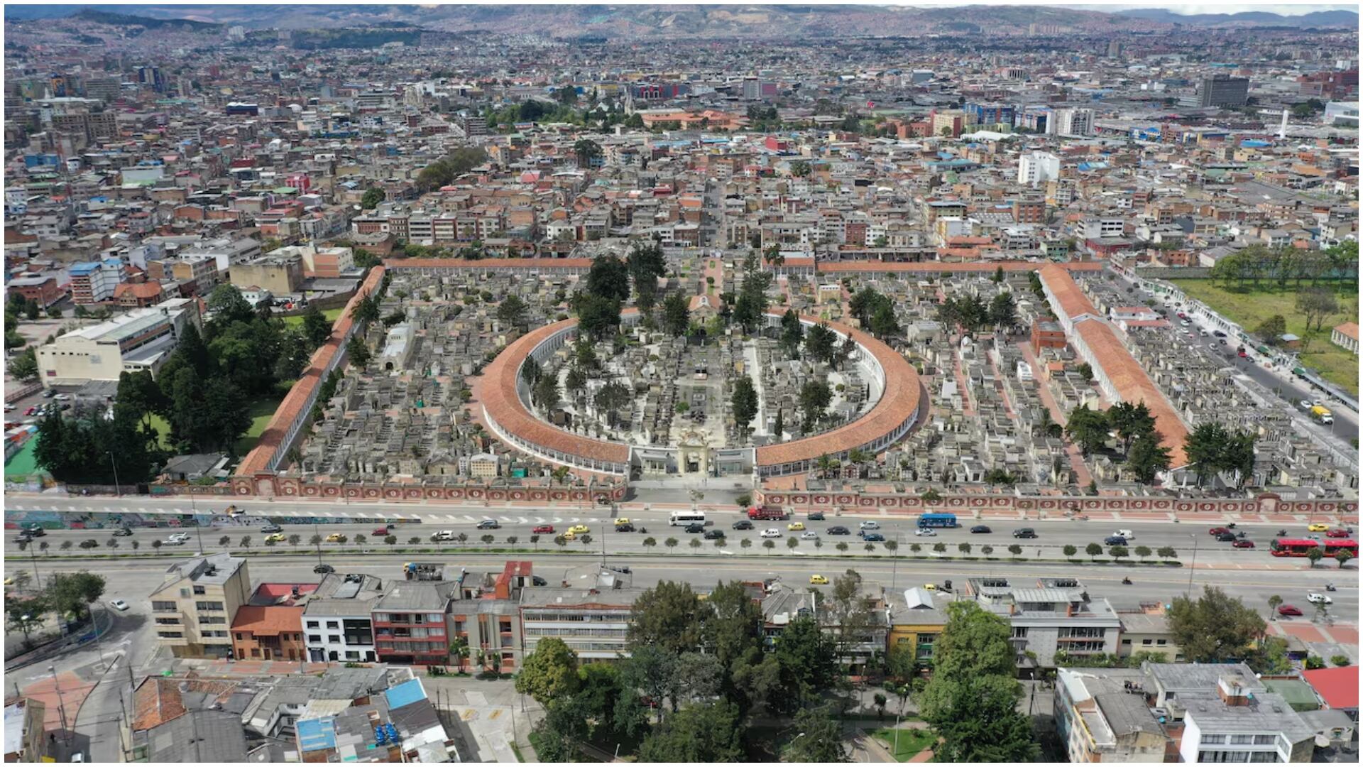 Cementerio Central de Bogotá (Vía: UAESP)