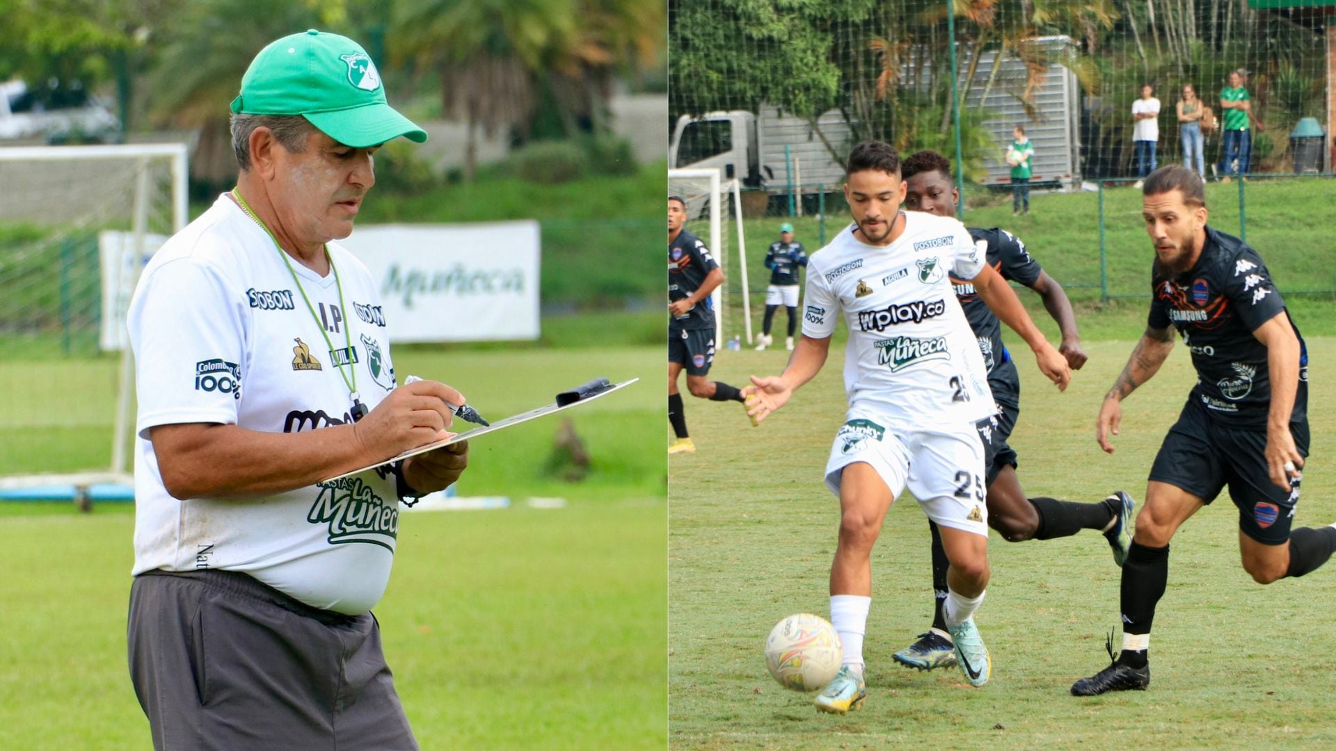 El Deportivo Cali perdió dos partidos amistosos en su sede ante el Puerto Cabello de Venezuela.