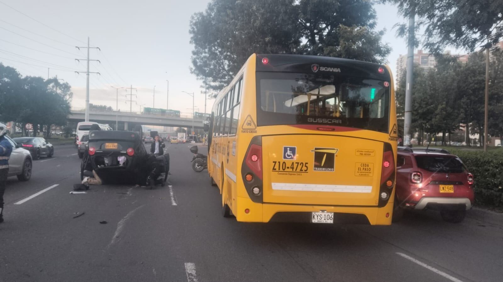 Accidente en Bogotá