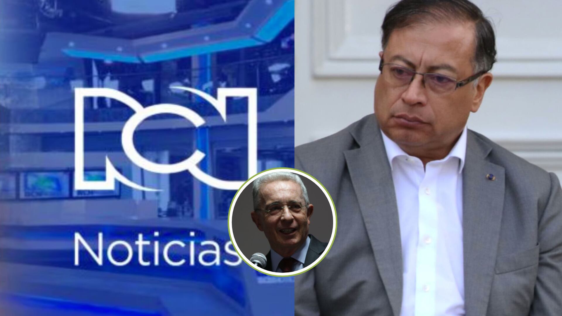 Efraín Arce, Gustavo Petro y Álvaro Uribe