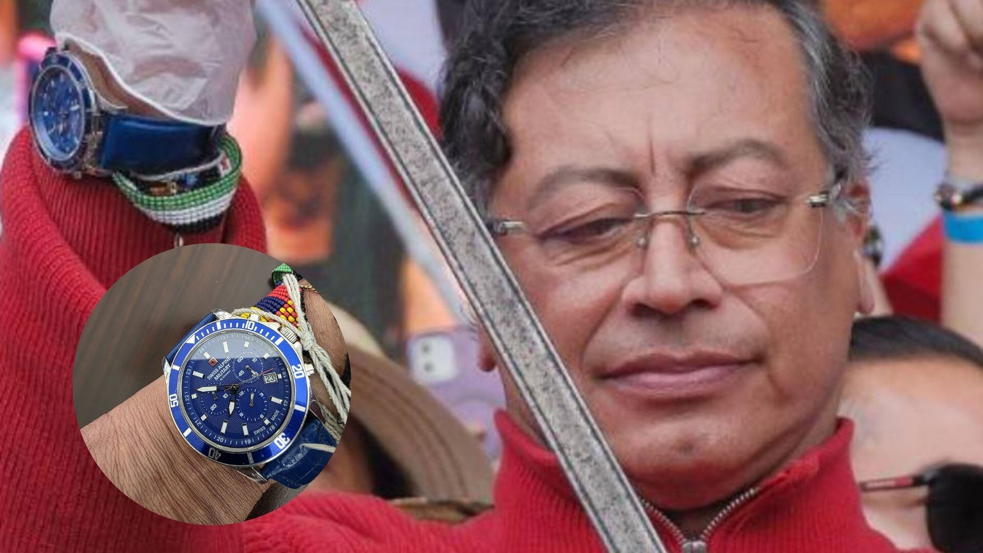 ¿Rolex de 400 millones? Este es el precio del reloj que uso Petro en su discurso el 1 de mayo
