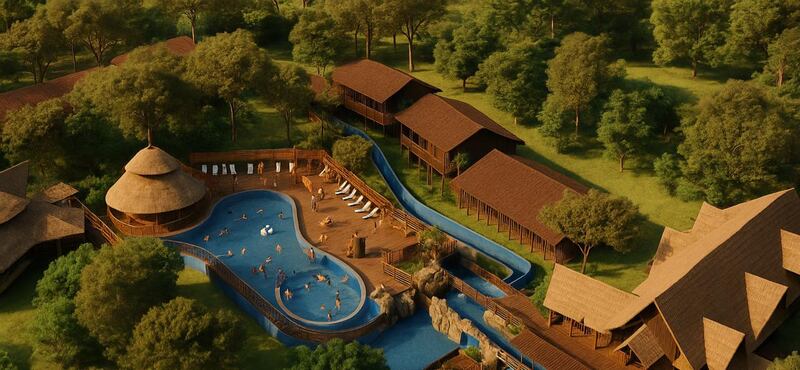 Un lugar para apreciar la tranquilidad mientras la majestuosidad de la selva cautiva la mirada de los visitantes