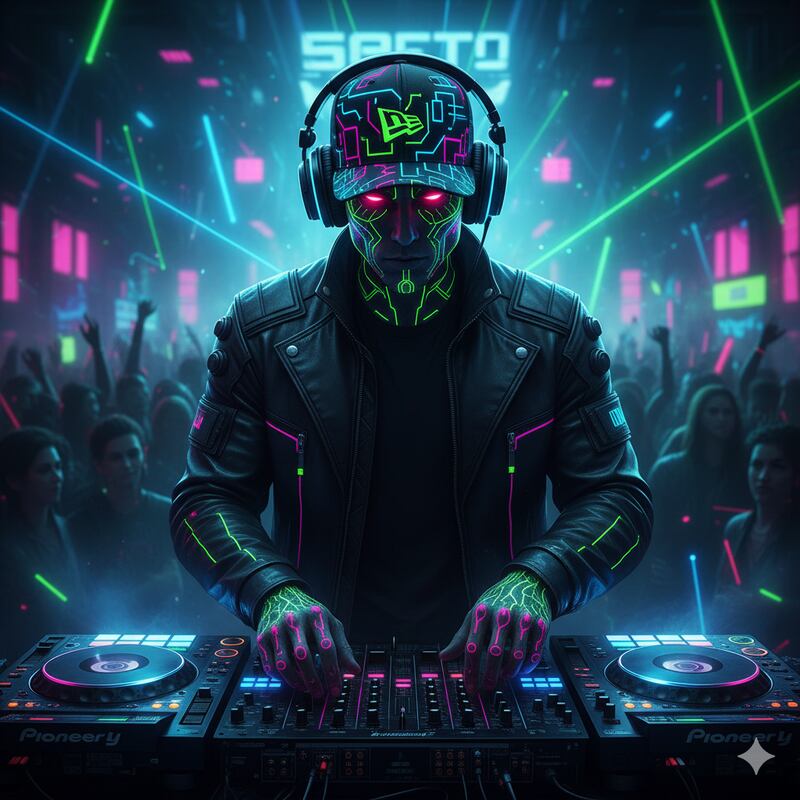 DJ cyberpunk