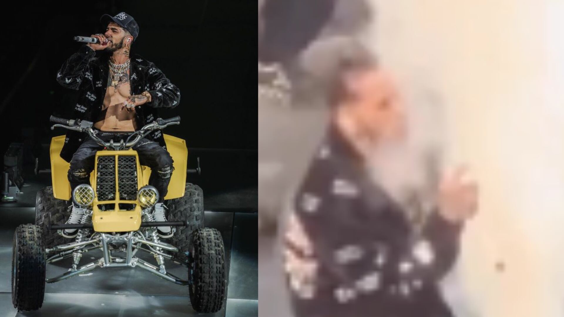 Anuel AA sufre percance en tarima