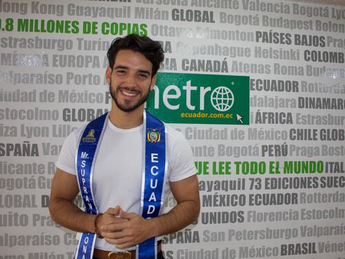 Bruno Barbieri representará a Ecuador en el Mister Supranational 2023 en Polonia