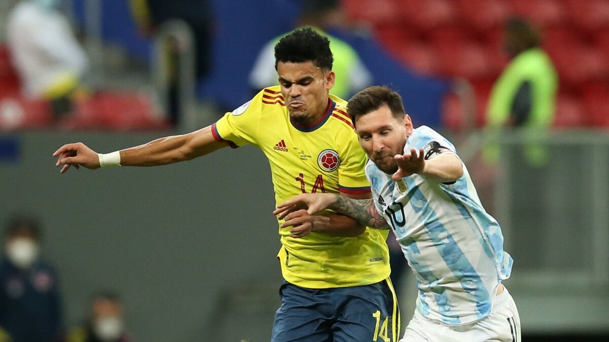 Un barrio entero de Argentina le hace fuerza a la Selección Colombia en la final de la Copa América