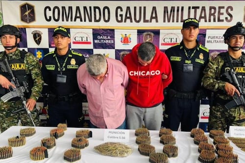 Ejército y Policía incautaron en Ciudad Bolívar más de 3.000 cartuchos para armas largas