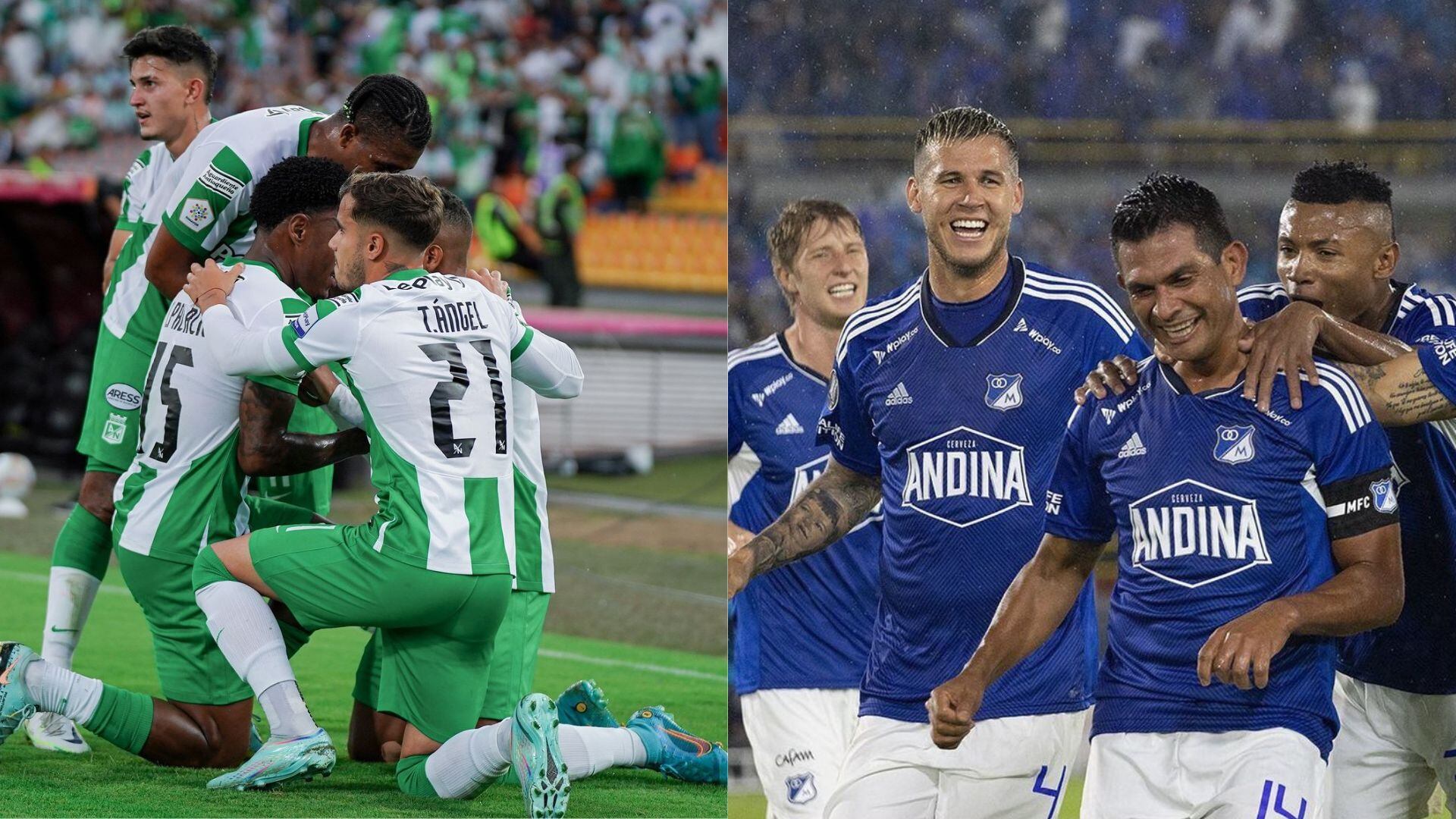 Nacional se medirá ante Millonarios por la octava jornada de la Liga BetPlay 2023-I.