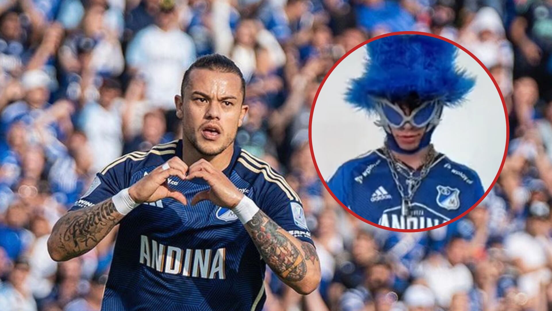 Millonarios fue tendencia en Argentina por la publicación de un influencer de moda