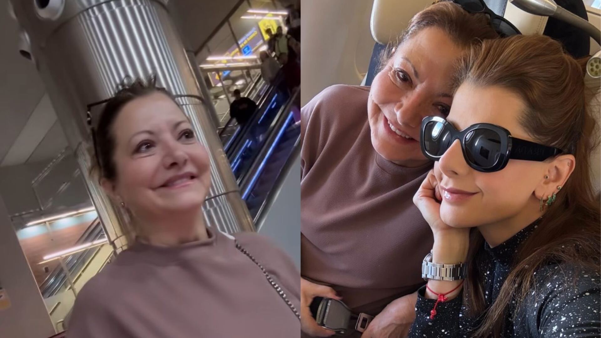 Este es el destino al que Carolina Cruz llevo a su madre como regalo sorpresa