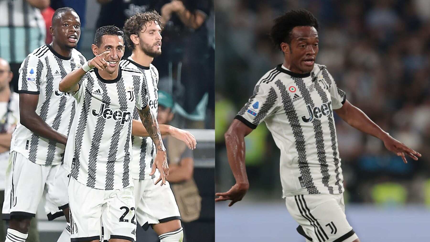 Cuadrado fue titular y jugó 61 minutos con la Juventus ante el Sassuolo.