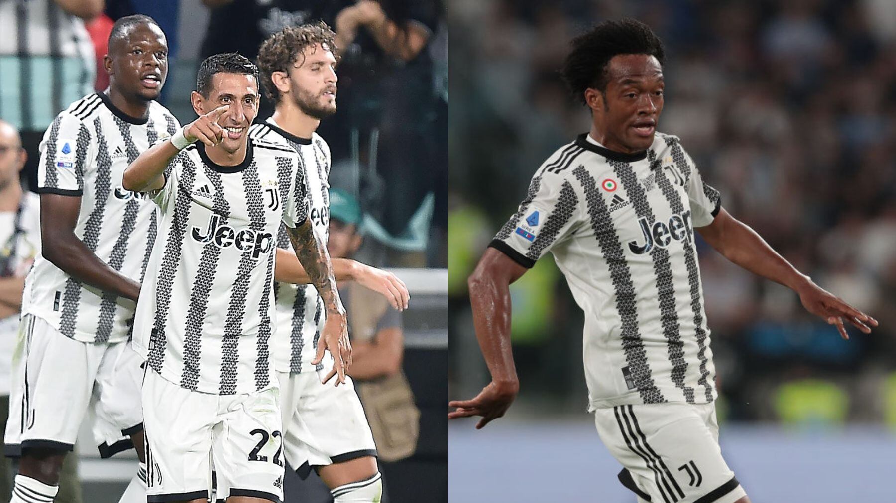 Cuadrado fue titular y jugó 61 minutos con la Juventus ante el Sassuolo.