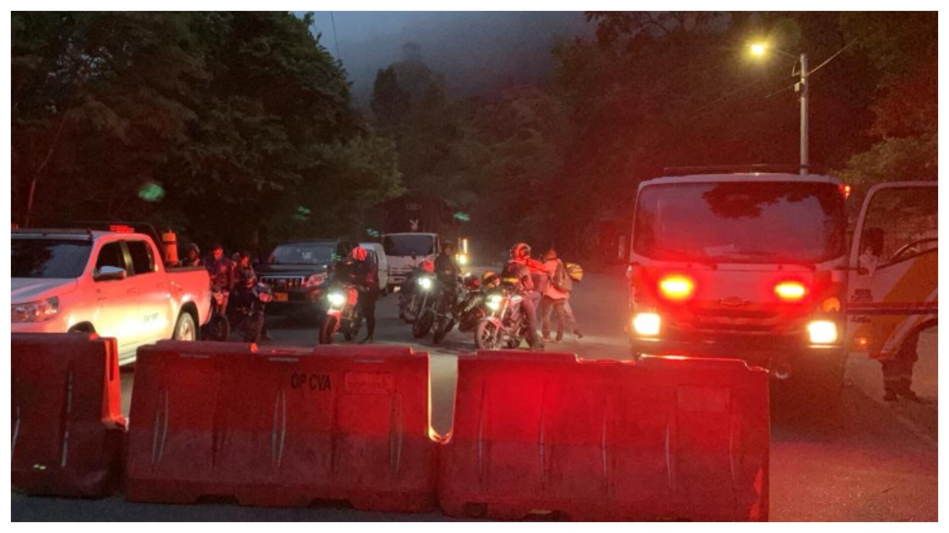 Siniestro vial provoca cierre en la vía al llano, ¿a qué hora se abrirá el paso? (Redes sociales)