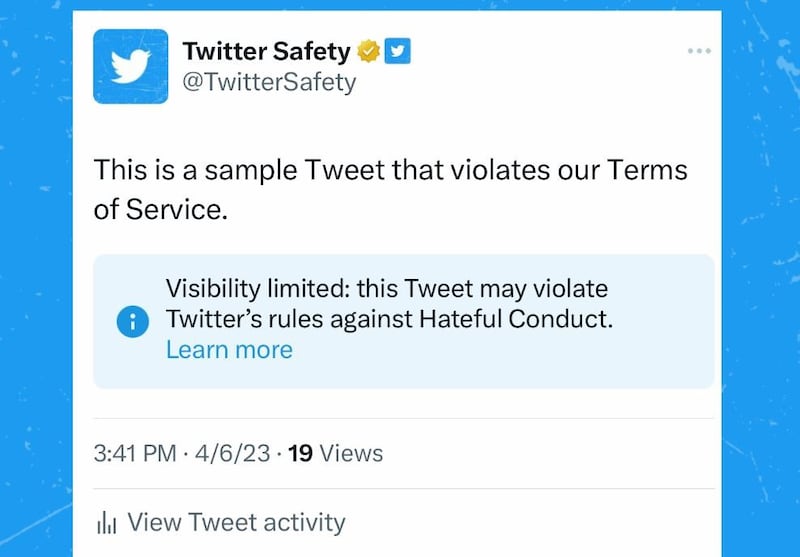 Twitter etiquetará contenido falso con limitante de visibilidad en su plataforma