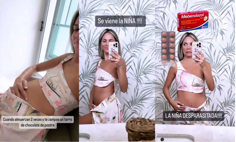 Mabel Cartagena sorprende a sus seguidores con una curiosa barriguita