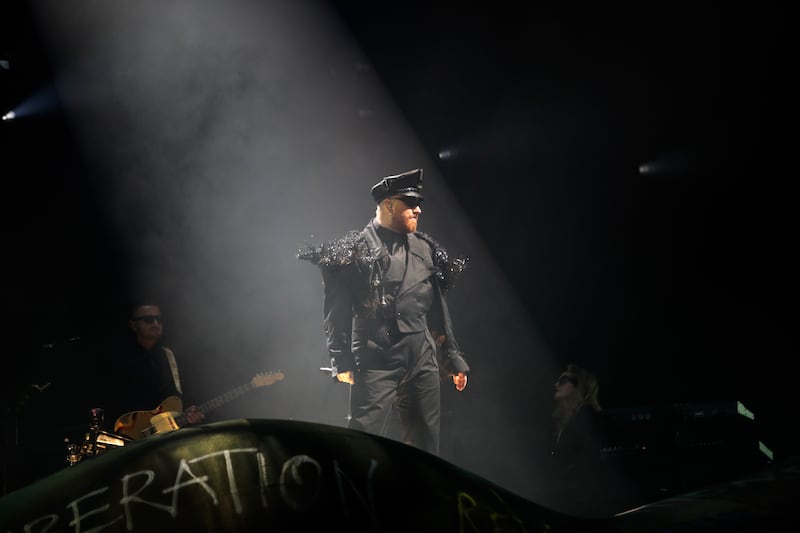 Sam Smith, durante su presentación en el Festival Estéreo Picnic en el Parque Simón Bolívar de Bogotá