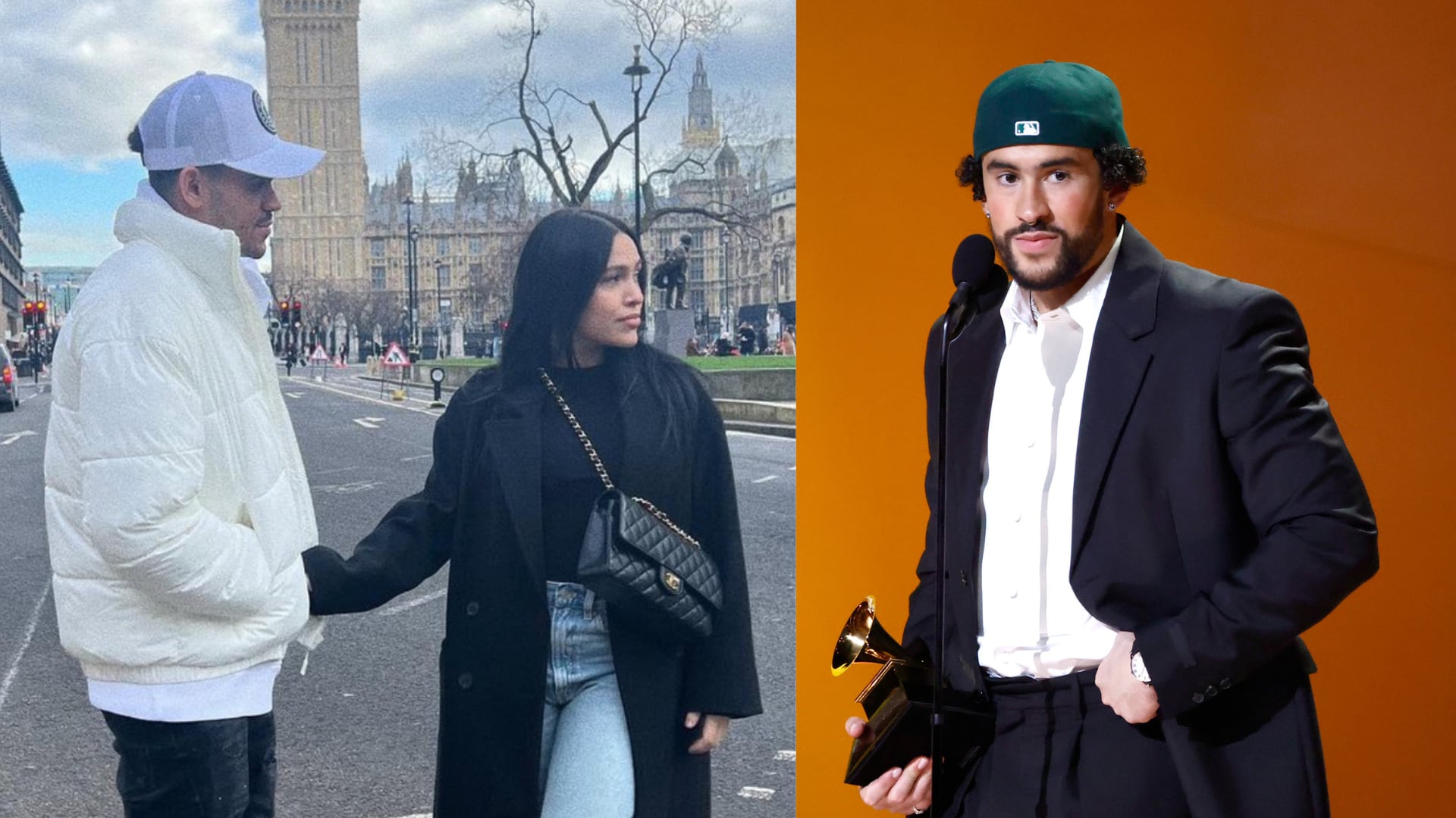 Comparan a Luis Díaz con Bad Bunny por una foto que publicó su esposa.