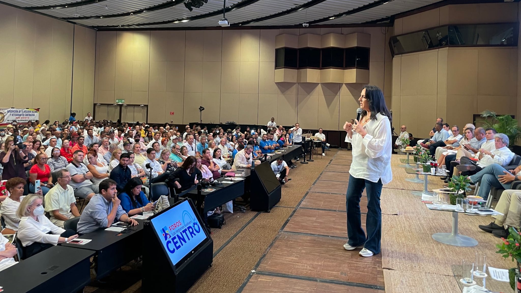 Discurso de María Fernanda Cabal en Cartagena.